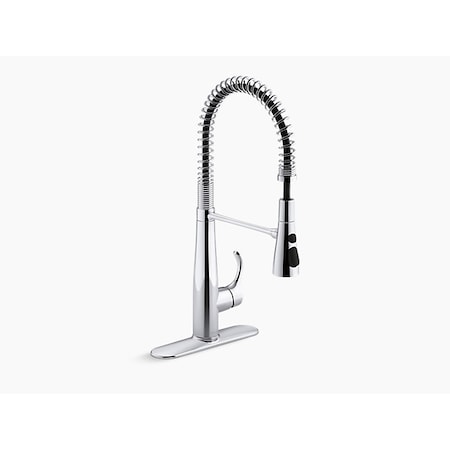 Kohler Simplice Semiprofessional Kitchen Sink Faucet 22033-CP